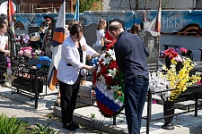 Памятный митинг в Мемориальном комплексе на Старом кладбище г. Коломна