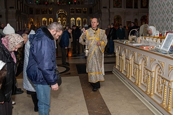 Божественная литургия в воскресенье, на неделе 22-й по Пятидесятнице