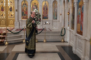 Великая Суббота на приходе Троицкого храма.