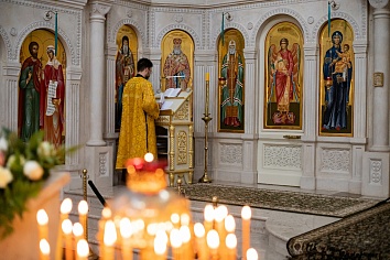 Воскресное богослужение на неделе 3-й по Пятидесятнице