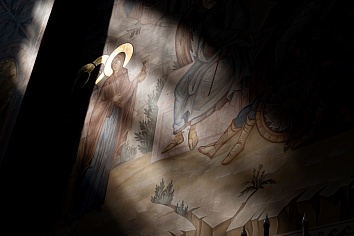 Божественная Литургия во вторник, на неделе пятой по Пятидесятнице, в день памяти святых благоверных князей Петра и Февронии Муромских