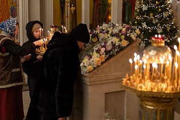 Всенощное бдение в канун праздника Крещения Господня