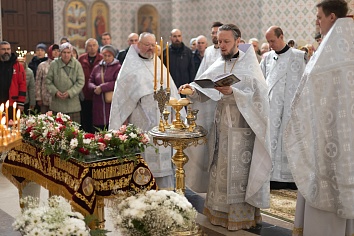 Великая Суббота на приходе Троицкого храма.