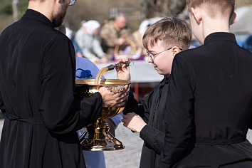 Освящение Пасхальной снеди