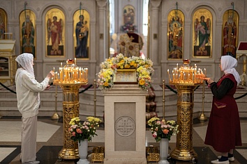 Воскресное богослужение на неделе четвертой по Пасхе