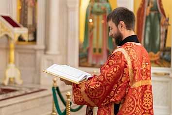 Воскресное богослужение на неделе 5-й по Пасхе, о самаряныне