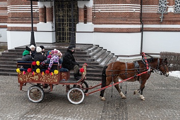 Масленичные гуляния на приходе Троицкого храма г. Коломна (Щурово)
