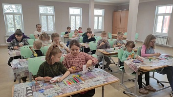 Занятия в Воскресной школе на Неделе о расслабленном