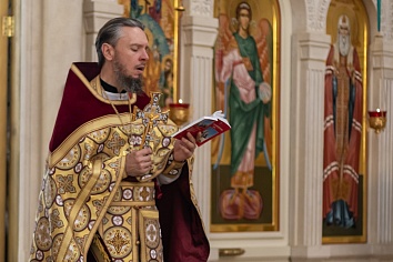 Воскресное богослужение на неделе 5-й по Пасхе, о самаряныне