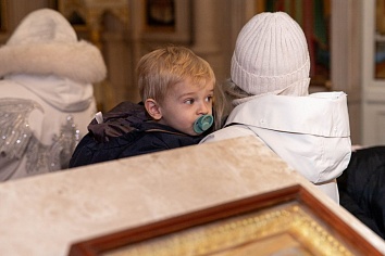 Божественная литургия в воскресенье, на неделе 22-й по Пятидесятнице