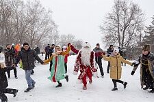 Рождественские гуляния на приходе Троицкого храма. 2021 год.