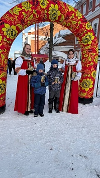 Широкая Масленица на приходе Троицкого храма