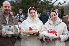 Освящение пасхальной снеди