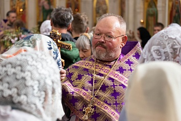 Божественная литургия в воскресенье, на неделе 14-й по Пятидесятнице, по Воздвижении