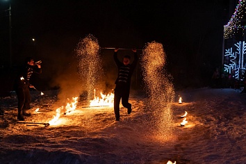 Рождественские гуляния на приходе Троицкого храма