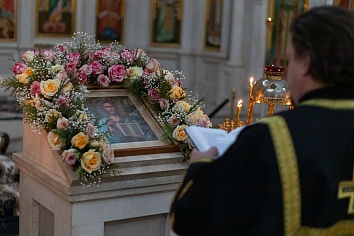 Литургия Преждеосвященных Даров и чтение канона мученику Феодору