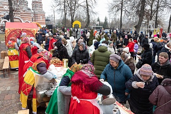 Масленичные гуляния на приходе Троицкого храма г. Коломна (Щурово)