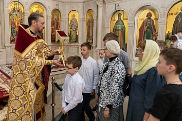 Воскресное богослужение на неделе четвертой по Пасхе