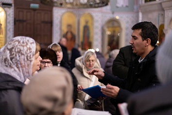 Божественная литургия в воскресенье, на неделе 29-й по Пятидесятнице