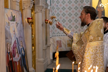 Воскресное Богослужение на неделе 7-й по Пасхе, святых отцов I Вселенского Собора