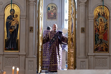 Воскресное Богослужение на пятой неделе Великого поста