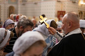 Воскресное богослужение на неделе 5-й по Пасхе, о самаряныне