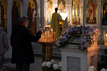 Божественная Литургия в воскресенье, на неделе девятнадцатой по Пятидесятнице