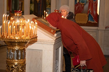 Божественная литургия в воскресенье, на неделе 21-й по Пятидесятнице