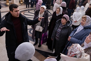 Божественная Литургия в воскресенье, на неделе тридцать третьей по Пятидесятнице, по Богоявлению