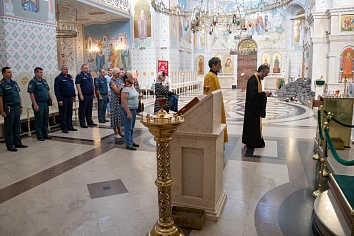 Благодарственный молебен перед образом Божией Матери «Неопалимая Купина»