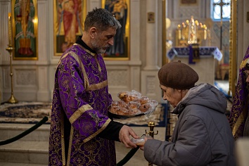 Божественная литургия в субботу, 22 марта, в день памяти 40 Севастийских мучеников