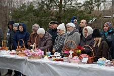 Освящение пасхальной снеди