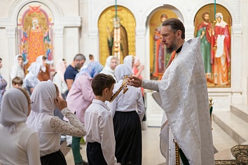 Воскресное богослужение на неделе 9-й по Пятидесятнице, в попразднство Преображения Господня