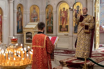 Воскресное богослужение на неделе четвертой по Пасхе