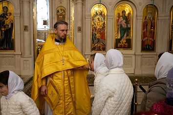 Божественная Литургия в воскресенье, на неделе восемнадцатой по Пятидесятнице