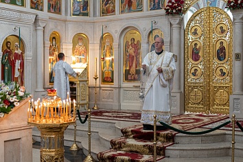 Воскресное Богослужение на неделе 7-й по Пасхе, святых отцов I Вселенского Собора