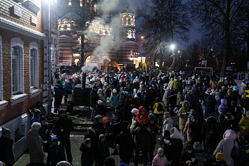 Рождественские гуляния на приходе Троицкого храма