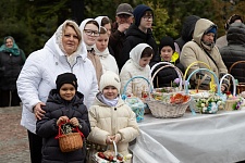 Освящение пасхальной снеди