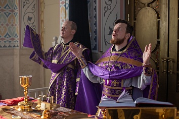 Божественная литургия в субботу, 22 марта, в день памяти 40 Севастийских мучеников