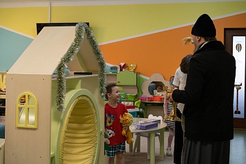 Традиционное освящение учреждений на приходе