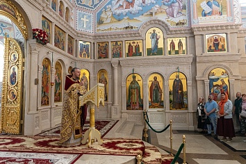 Воскресное богослужение на неделе четвертой по Пасхе