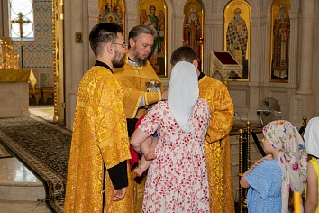 Воскресное богослужение на неделе 5-й по Пятидесятнице, памяти святых отцов шести Вселенских соборов