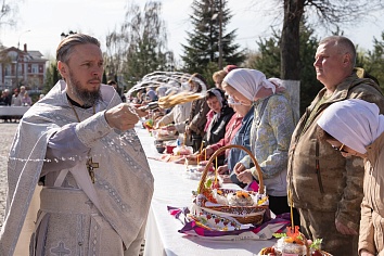 Освящение Пасхальной снеди
