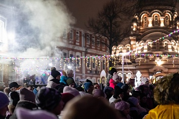 Рождественские гуляния на приходе Троицкого храма