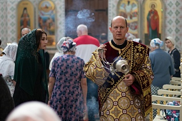 Воскресное богослужение на неделе 5-й по Пасхе, о самаряныне