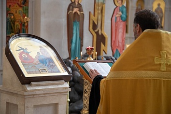 Благодарственный молебен перед образом Божией Матери «Неопалимая Купина»