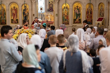 Воскресное богослужение на неделе четвертой по Пасхе