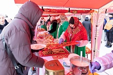 Широкая Масленица на приходе Троицкого храма