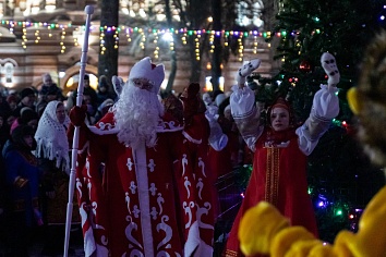 Рождественские гуляния на приходе Троицкого храма