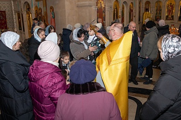 Божественная литургия в воскресенье, на неделе о блудном сыне